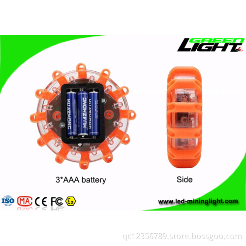 Plastic Emergency Disc LED Warning Light